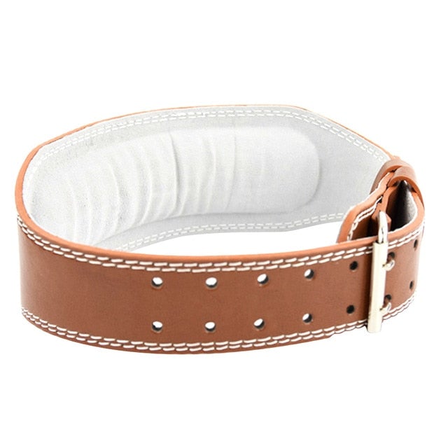 Leather Weightlifting Belt Gym Fitness Dumbbell Barbell Powerlifting Back Support Power Training Weight Lifting Belt