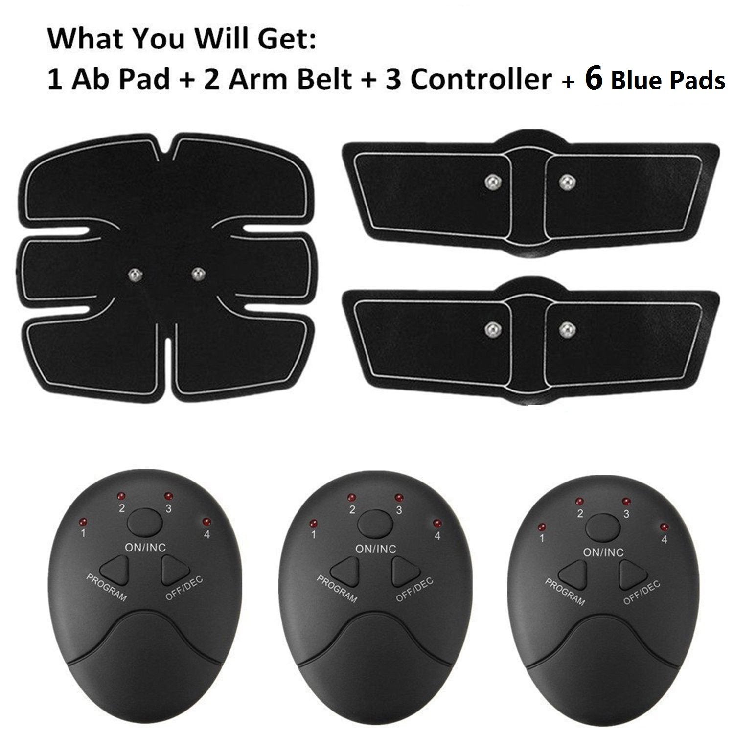 EMS Hip Muscle Stimulator Fitness Lifting Buttock Abdominal Trainer SP